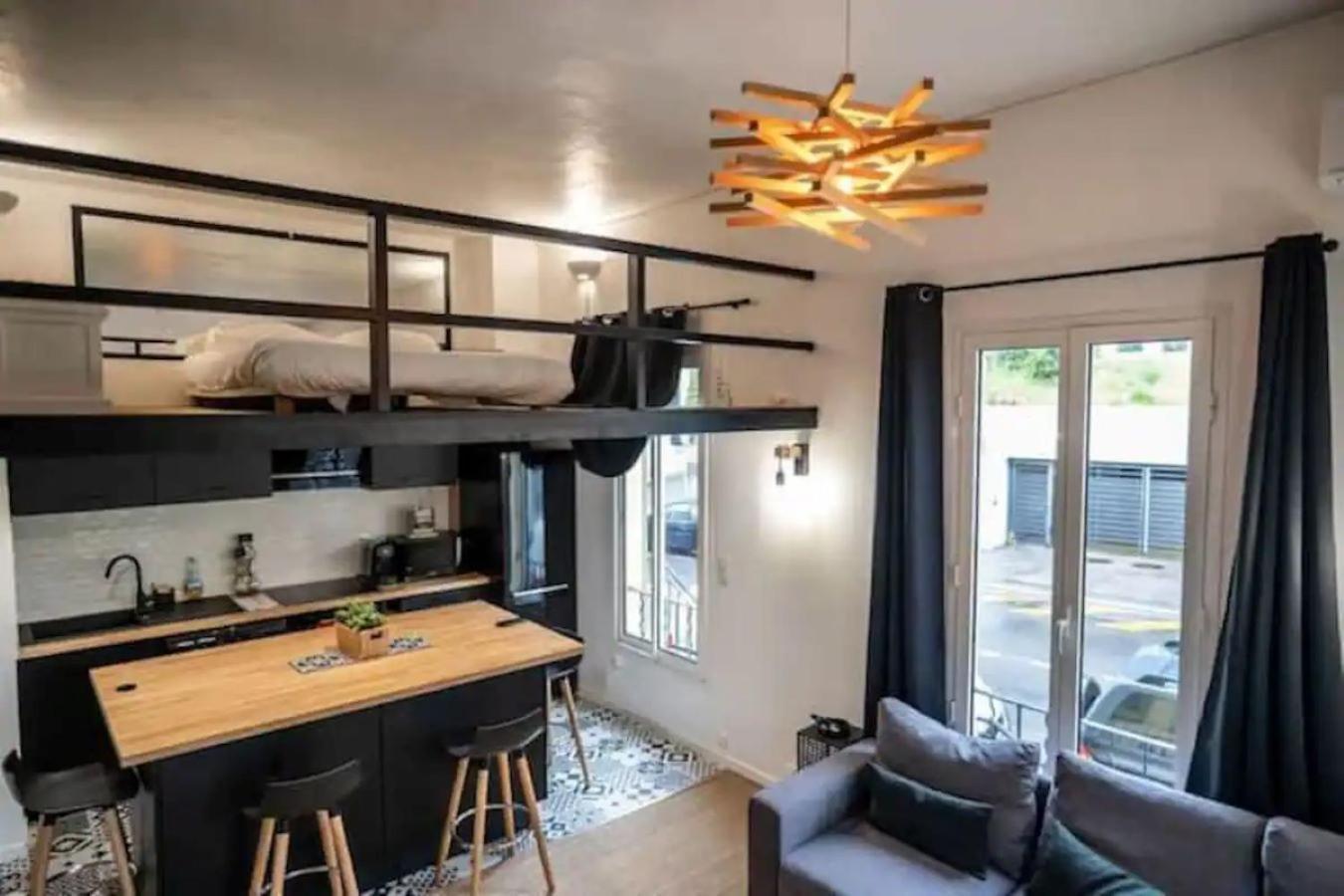 Appartement Avec Mezzanine Nice Exteriör bild