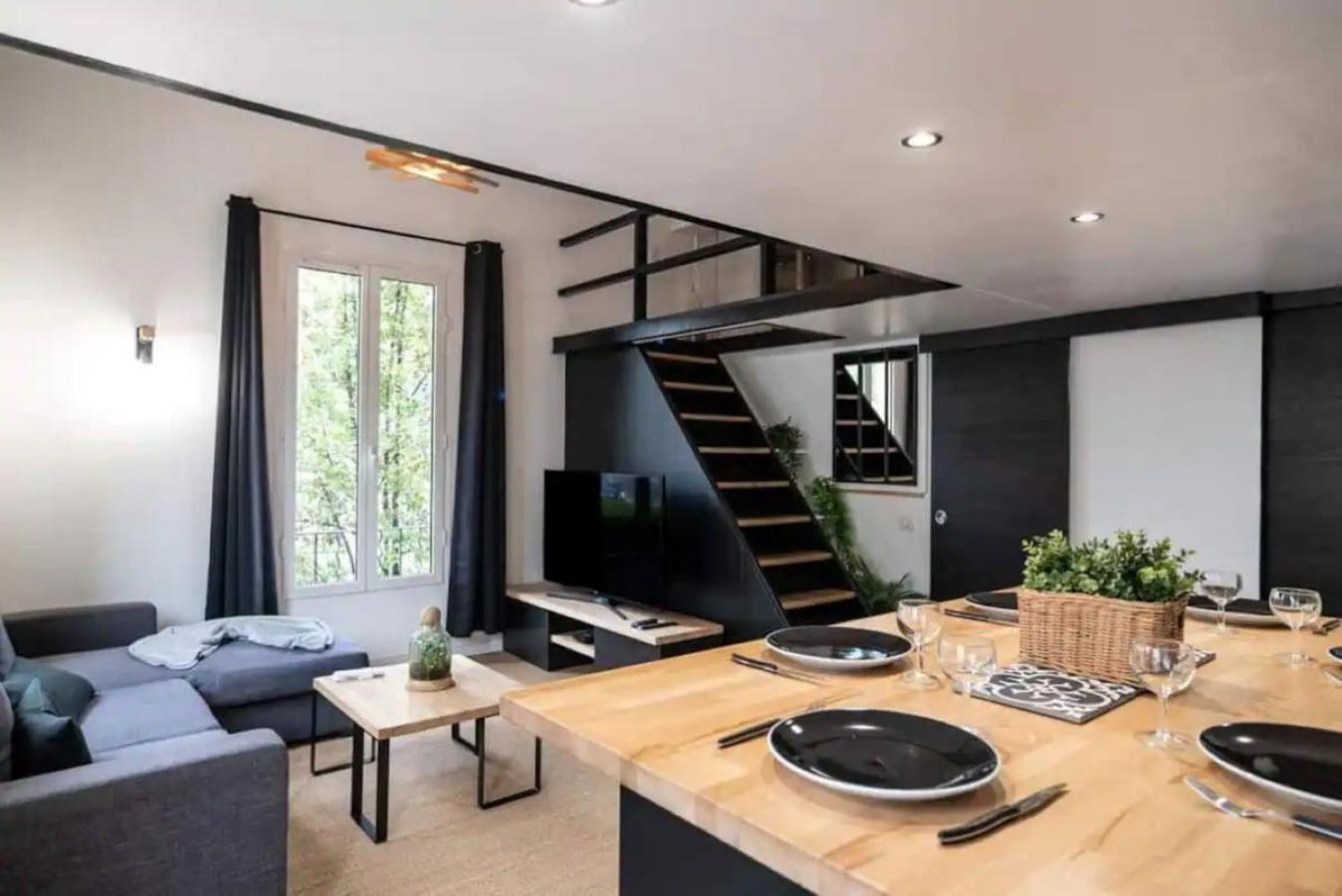 Appartement Avec Mezzanine Nice Exteriör bild
